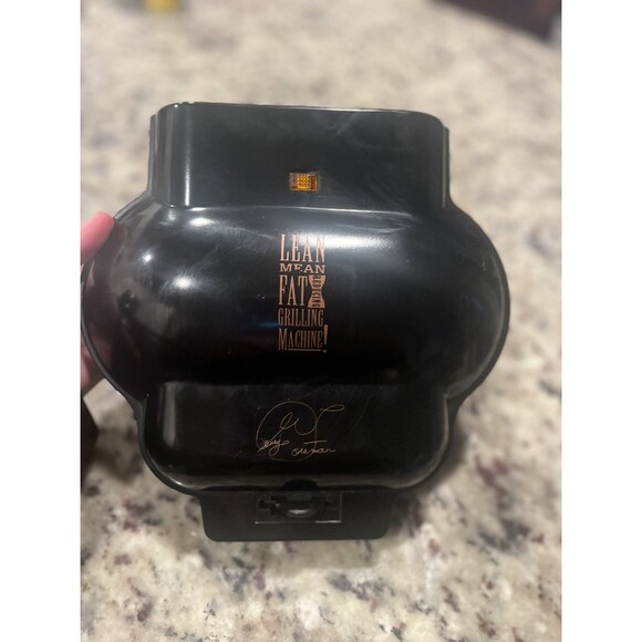 george foreman Other - GEORGE FOREMAN Original Lean Mean Fat Grilling Machine Model GR8BLK- No driptray